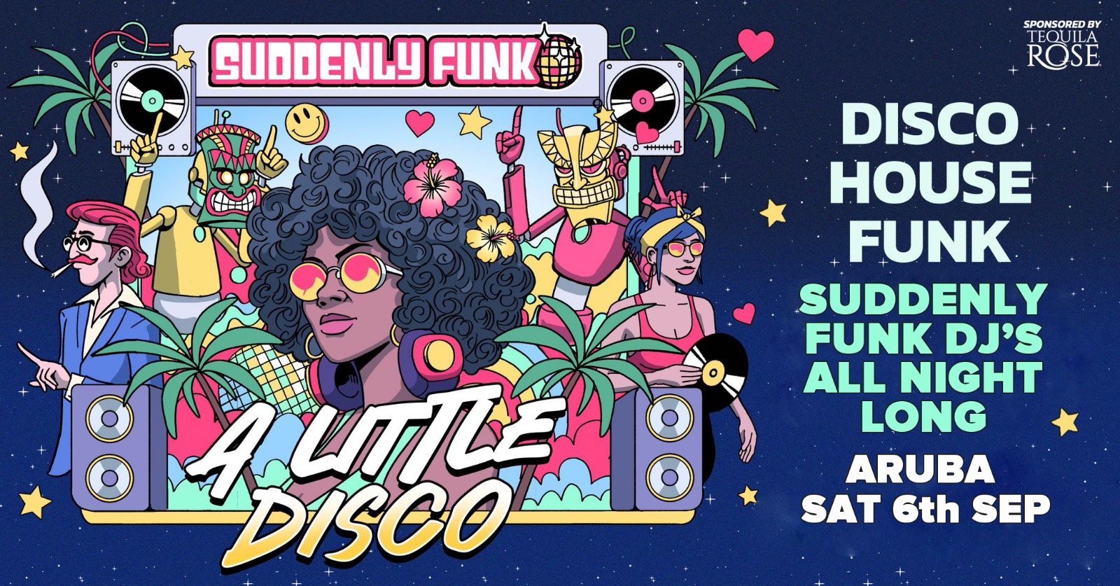 Suddenly Funk presents ‘A Little Disco’ @ Aruba / Summer Closing Party