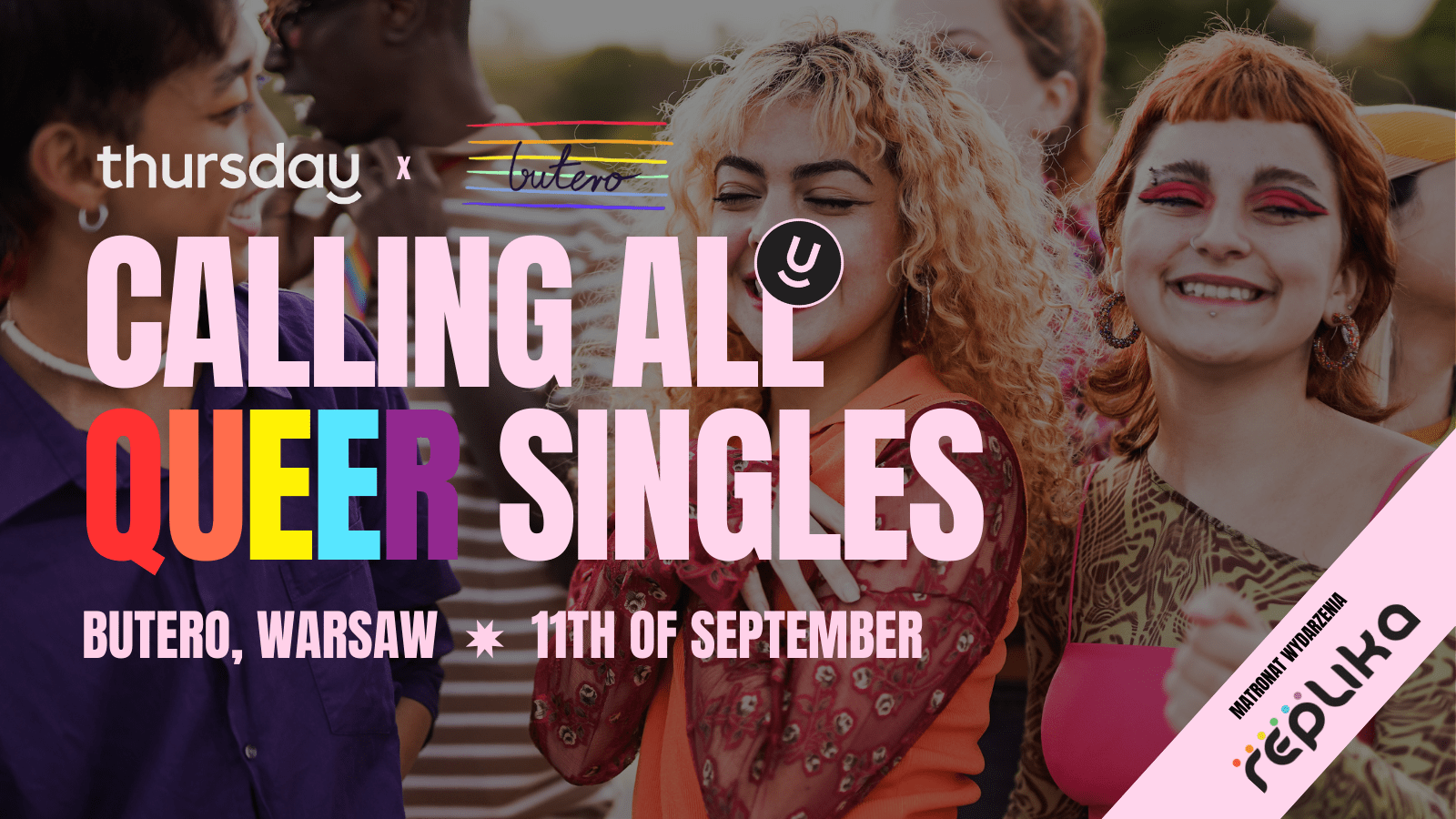 Thursday | Queer 🌈 Dating Event @ butero | Warsaw [LAST 2 TICKETS]