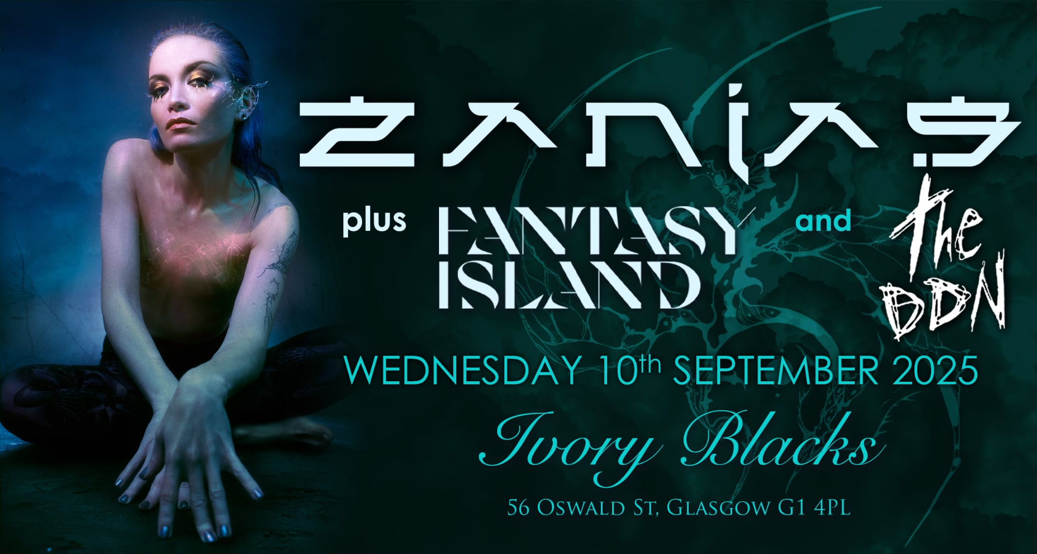 ZANIAS + Special Guests: FANTASY ISLAND + DDN