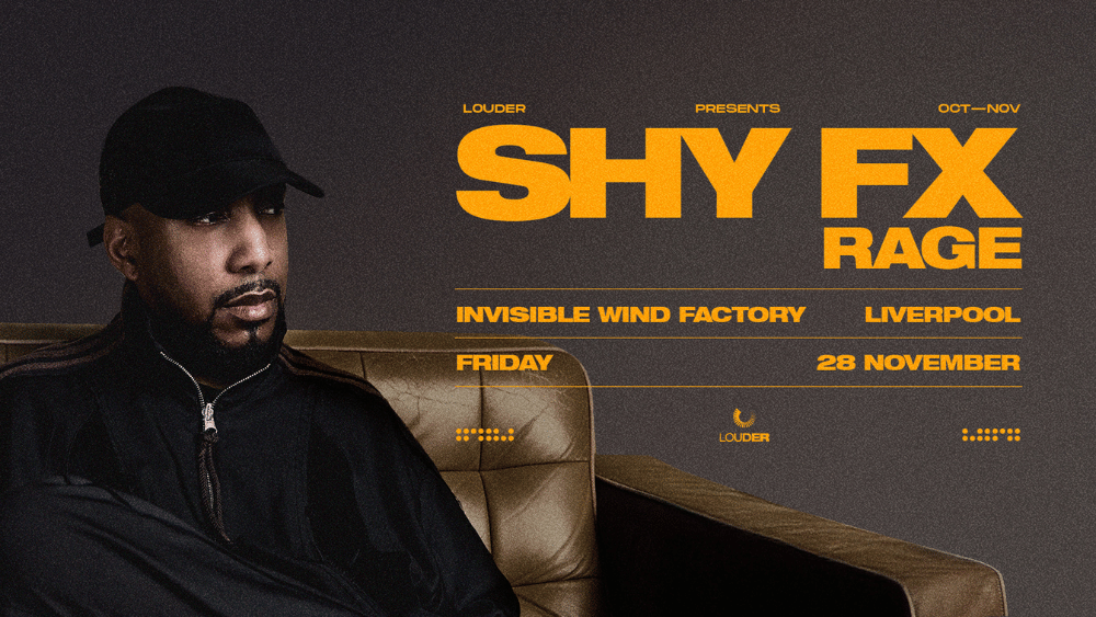 SHY FX – INVISIBLE WIND FACTORY – LIVERPOOL