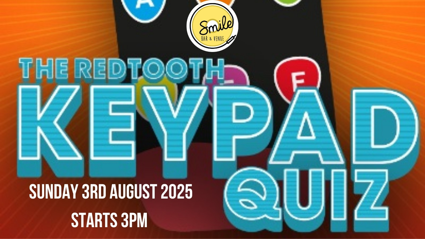 INTERACTIVE QUIZ AFTERNOON & DJ- SOLD OUT!