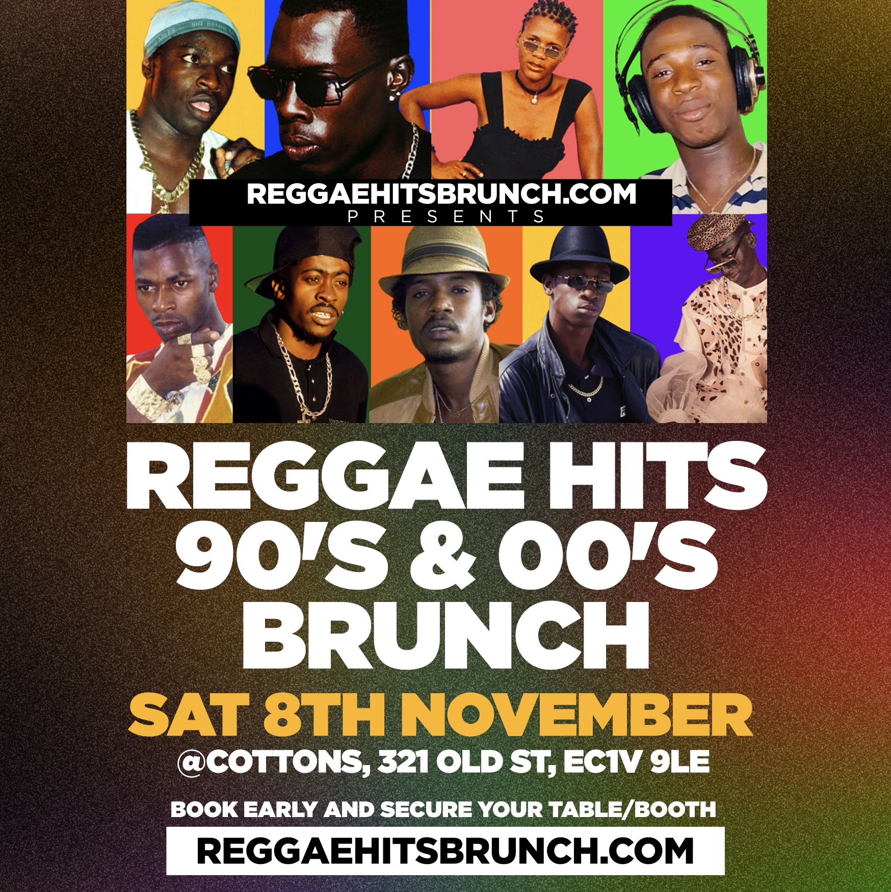 90’S RAGGA & 00’S  DANCEHALL BOTTOMLESS BRUNCH