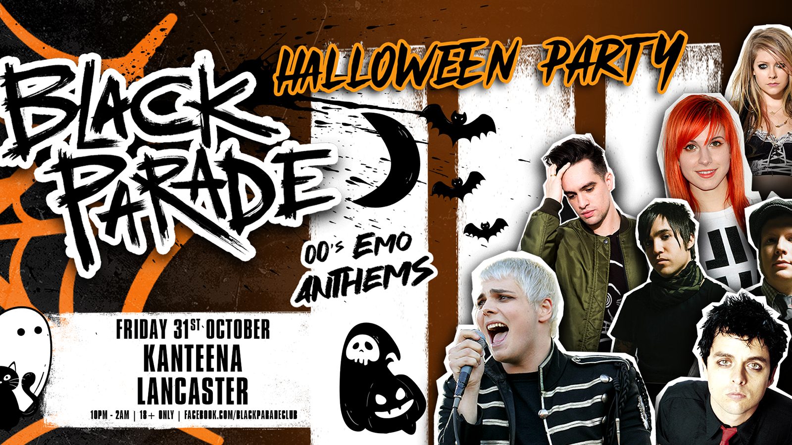 Black Parade – 00s Emo Anthems Halloween Party | Lancaster