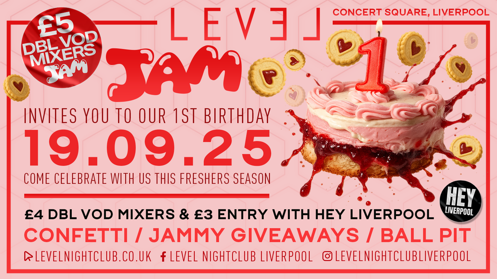 JAM FRIDAYS – FRESHERS SPECIAL!