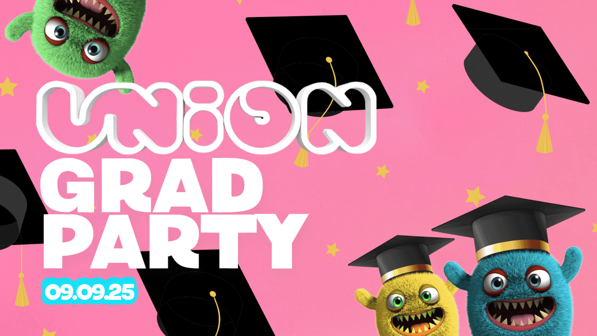 UNION TUESDAY’S – Graduation Party 🎓
