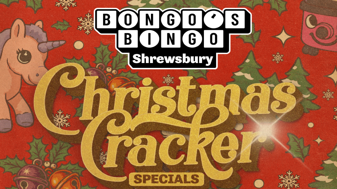 🚨 SOLD OUT! 🤪 BONGO’S BINGO – Christmas Cracker Special 🎅🏼