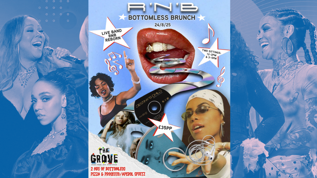 Bottomless R&B Brunch ft. Live Band ‘RnB Reborn’