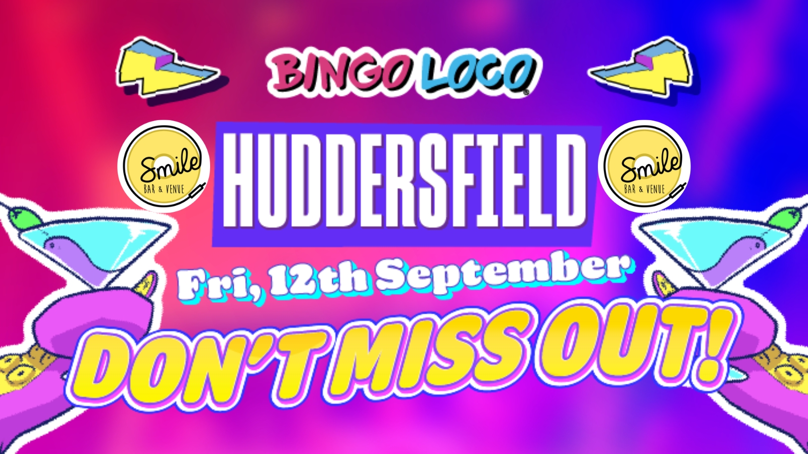 BINGO LOCO – HUDDERSFIELD