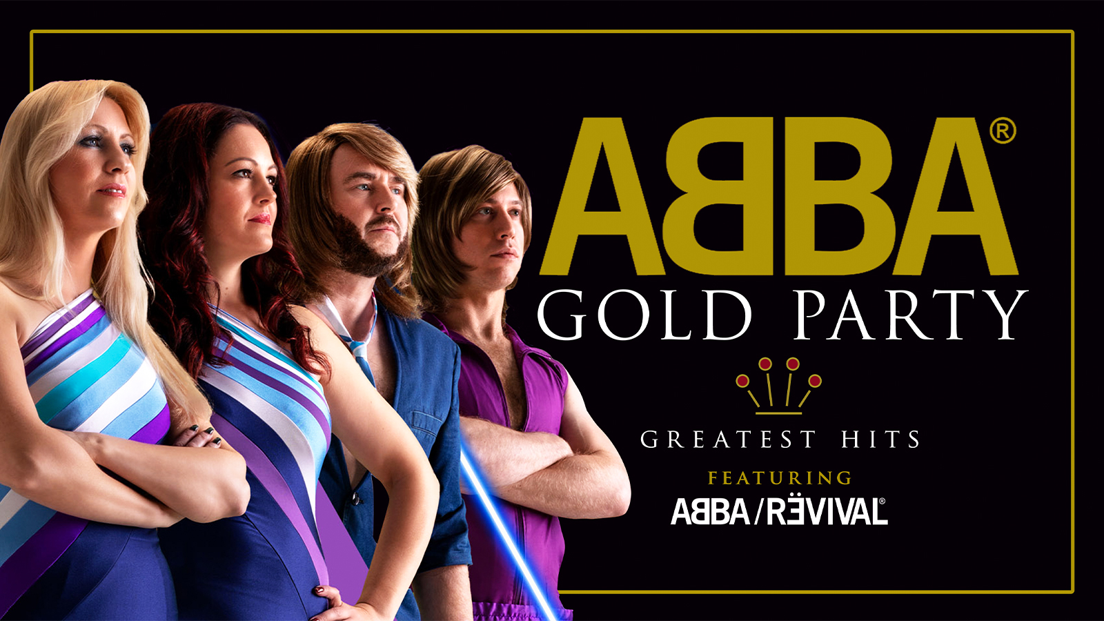 ⭐️ ABBA GOLD PARTY NIGHT –  featuring the No.1 Tribute ABBA REVIVAL LIVE