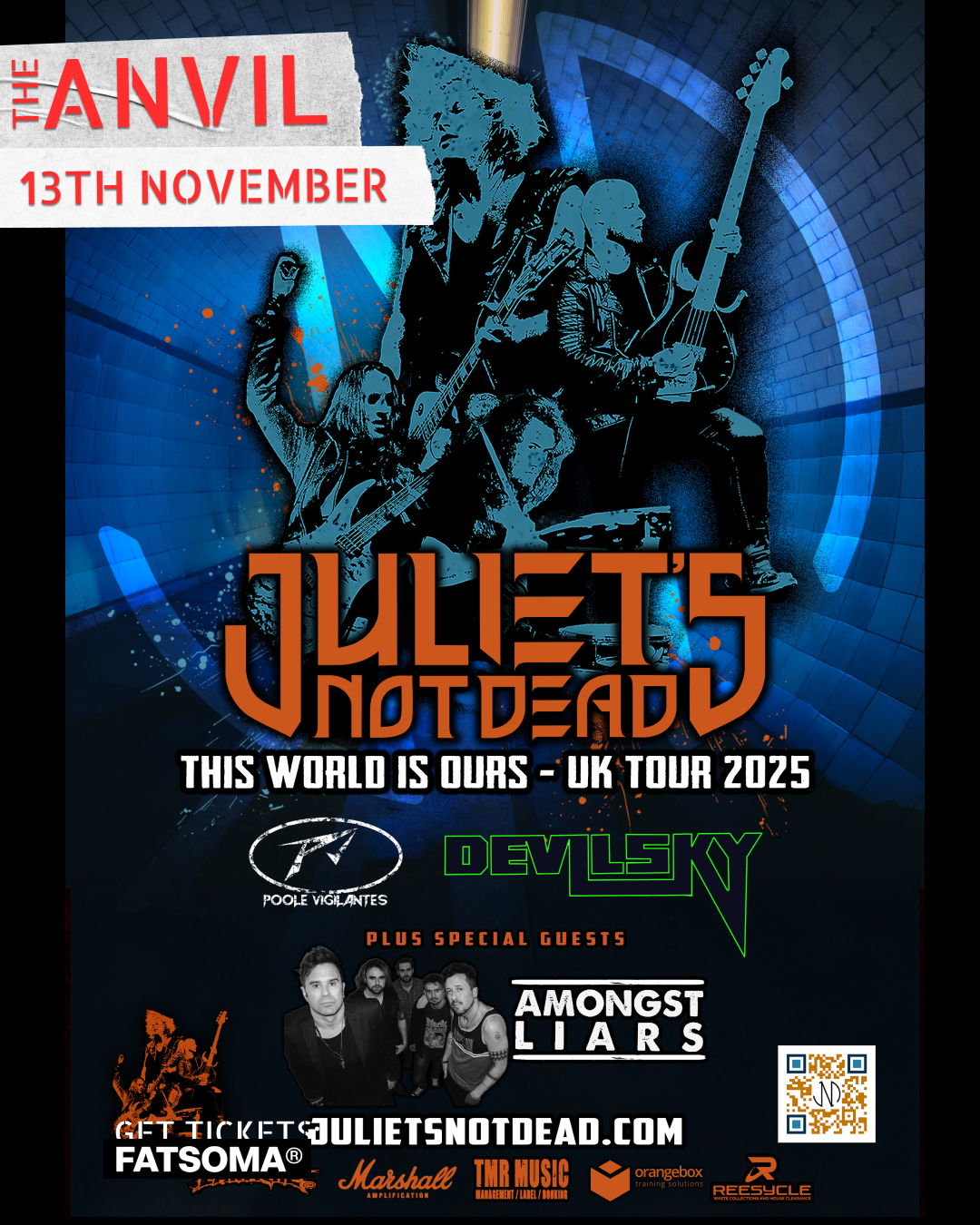 Juliets Not Dead / Amongst Liars / Poole Vigilantes / Devilsky