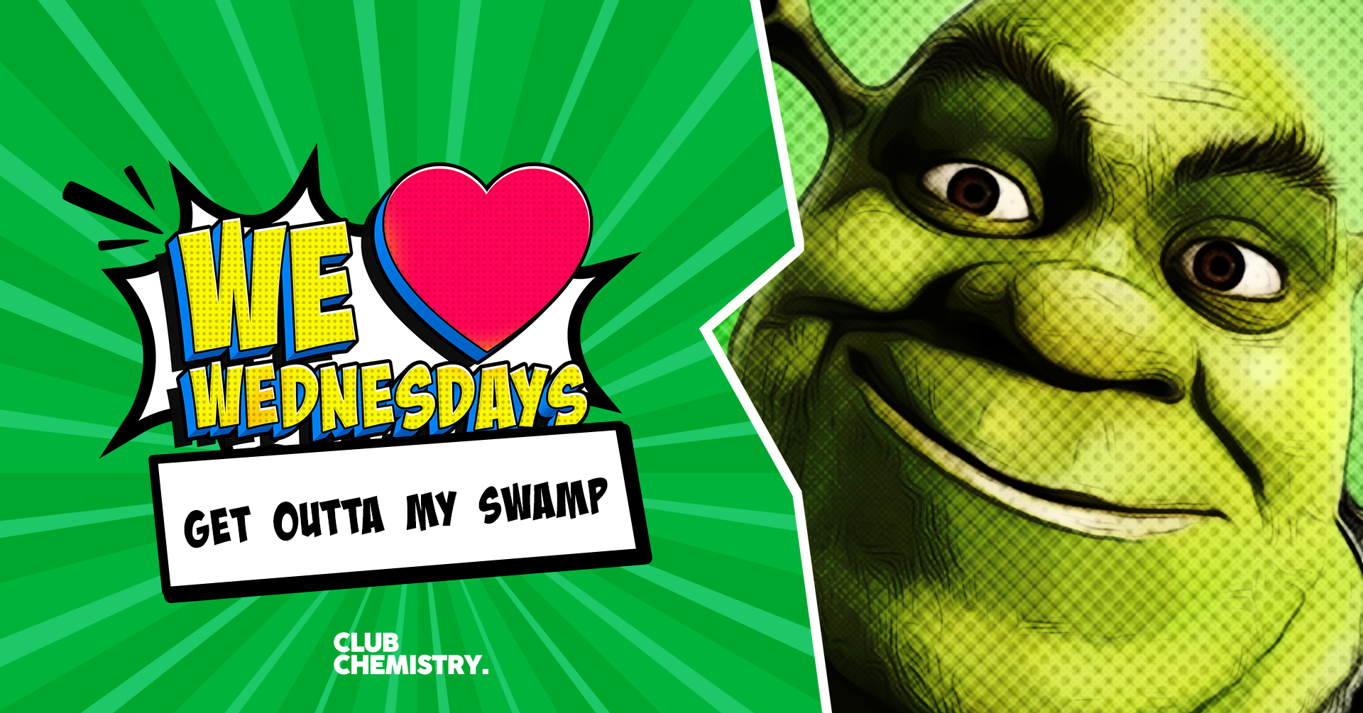 We Love Wednesdays: 💚 Get outta my swamp 💚