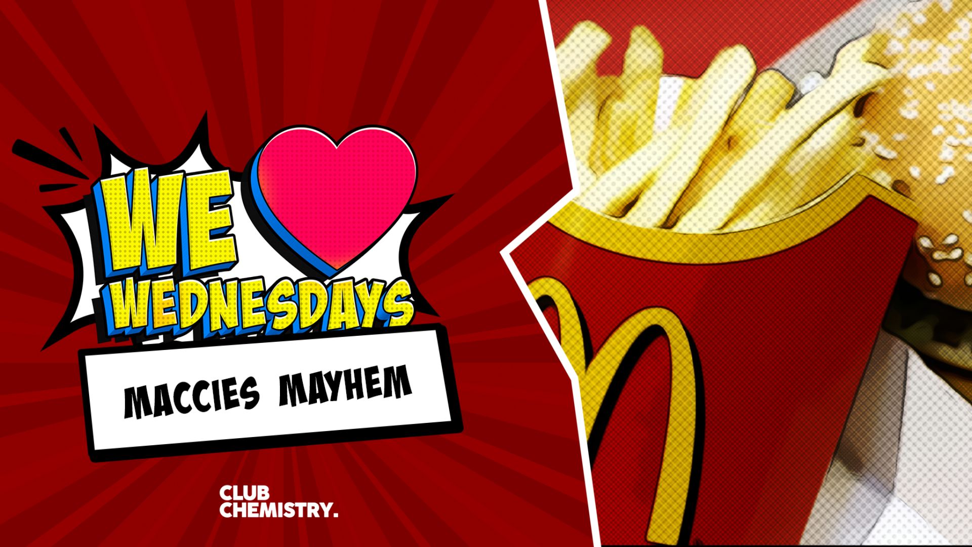 We Love Wednesdays: 🍔 Maccies Mayhem 🍔