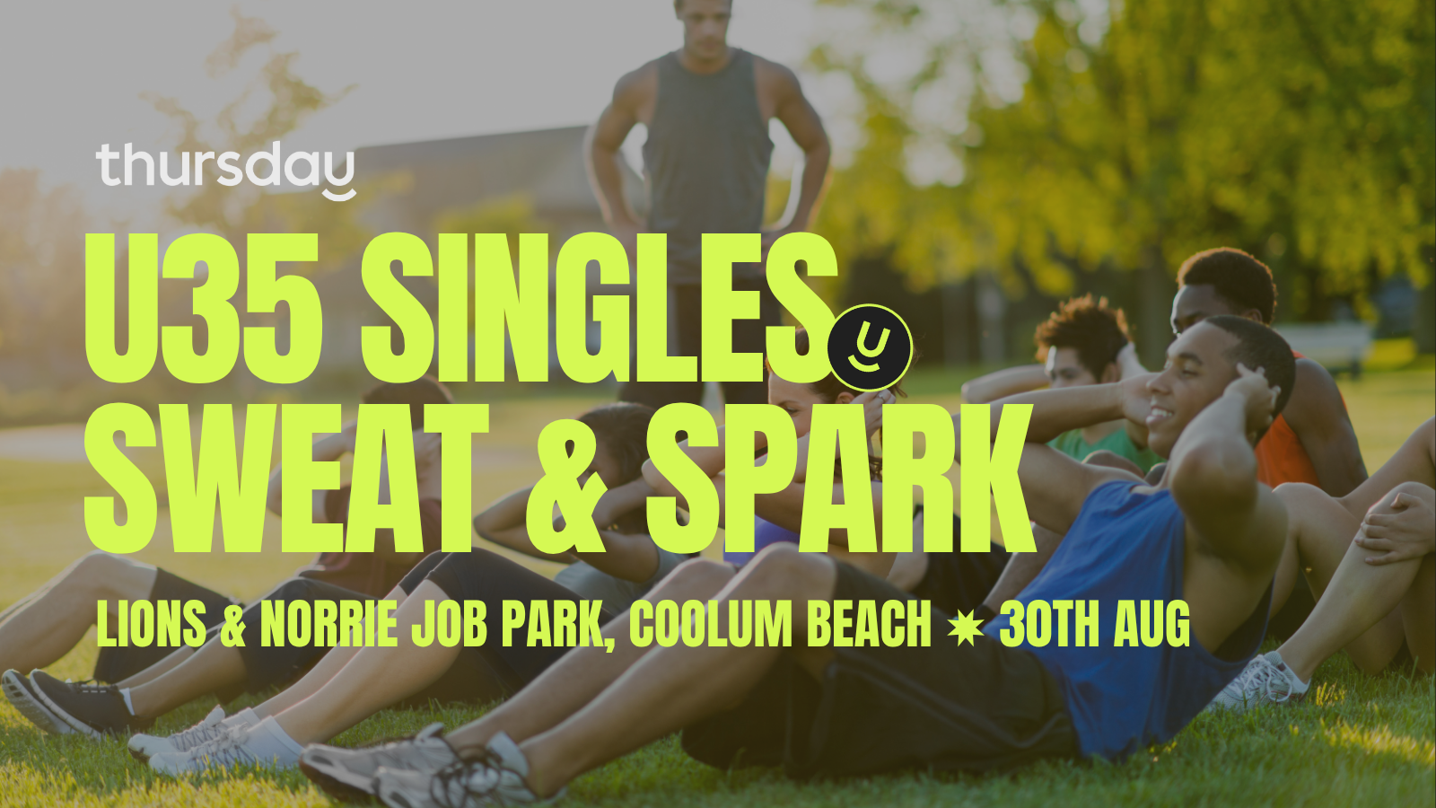 [CANCELLED] Saturday | Sweat & Spark (U35) | Coolum Beach