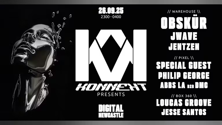 KONNEKT PRESENTS OBSKUR – JWAVE – PHILIP GEORGE – LOUCAS GROOVE