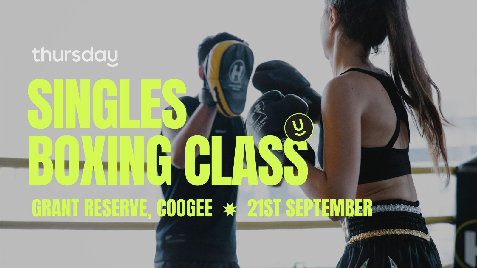 Sunday | 💪 Singles Boxing Class | Coogee