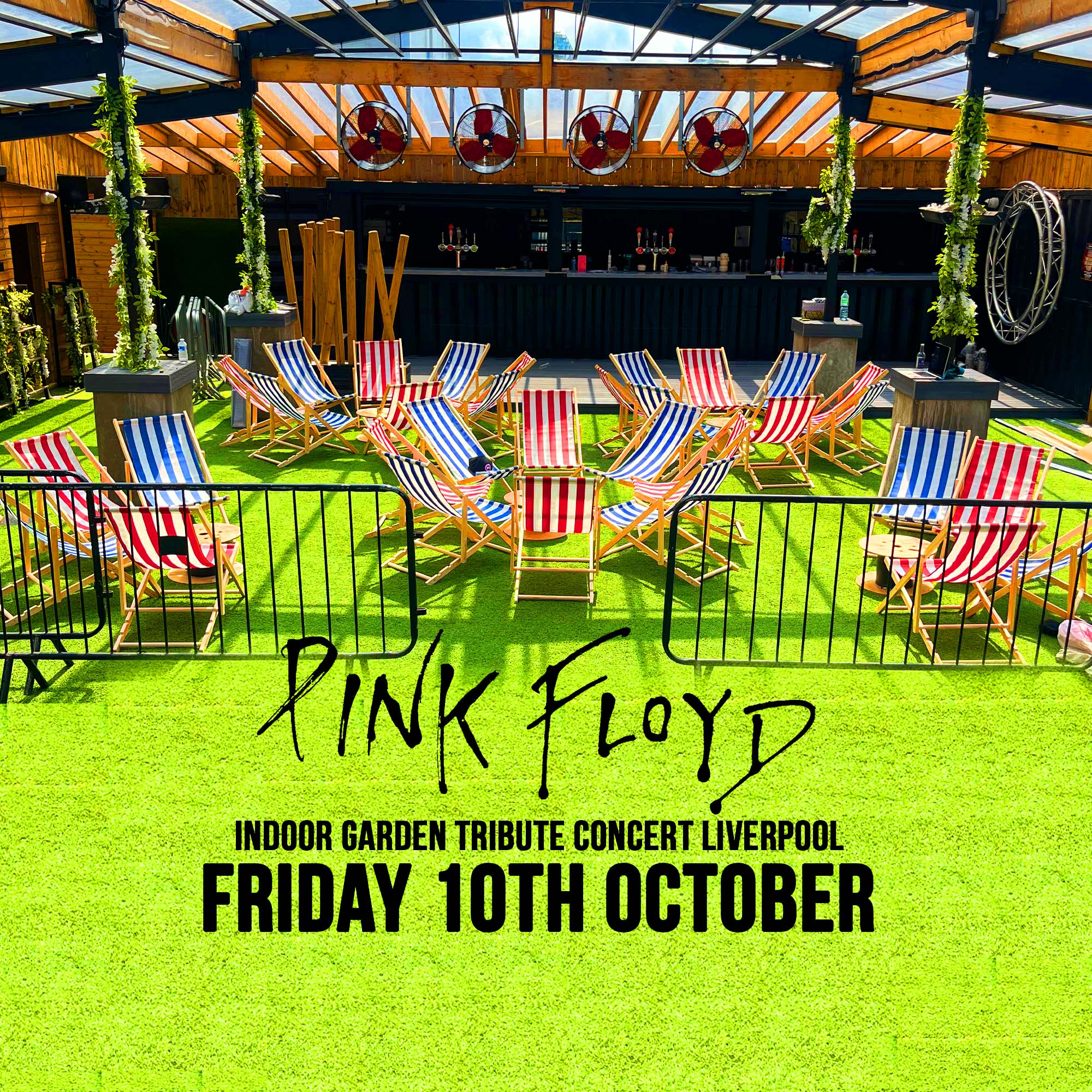 Pink Floyd Live Final 50 Tickets - Indoor Garden Concert at The