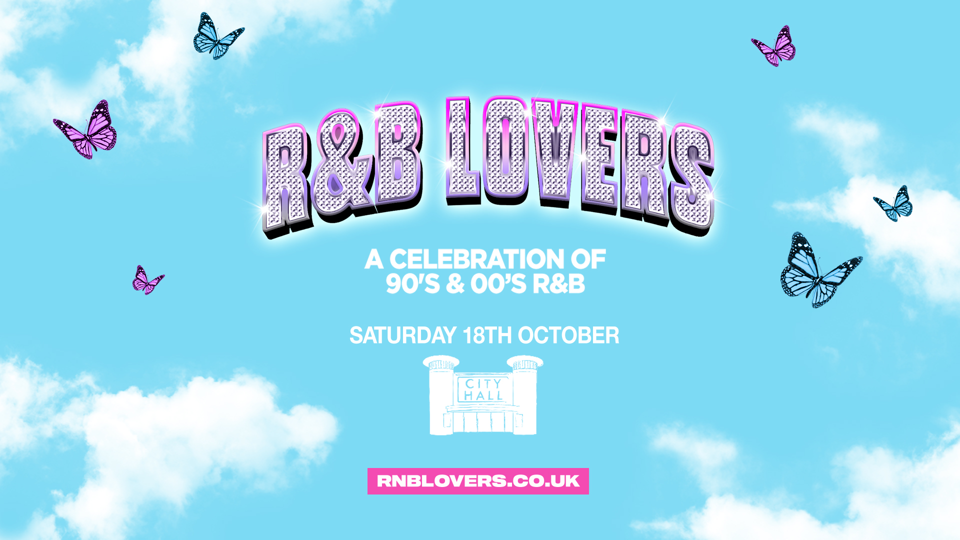 R&B Lovers – Saturday 18th October – City Hall Salisbury [FINAL TICKETS REMAIN!]
