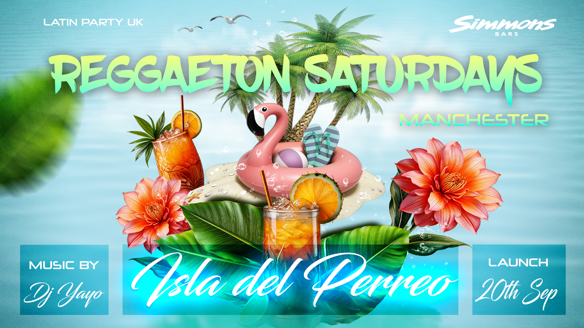 REGGAETON SATURDAYS – ISLA DEL PERREO | MANCHESTER (20/09)