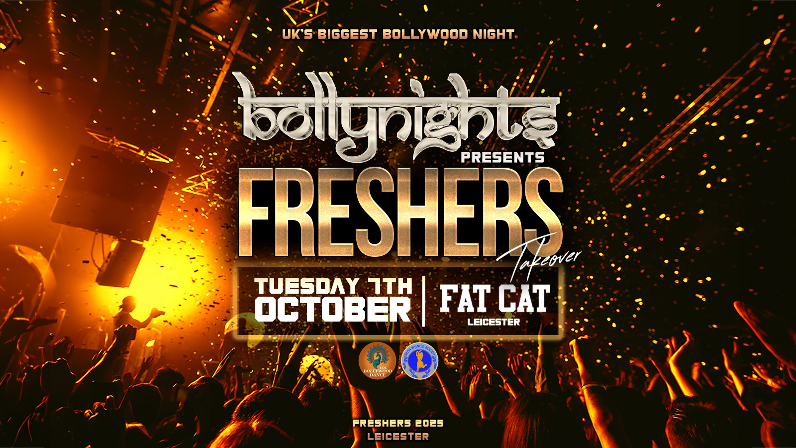 Leicester Bollynights – Freshers Takeover | Tuesday 7th October | Fat Cat