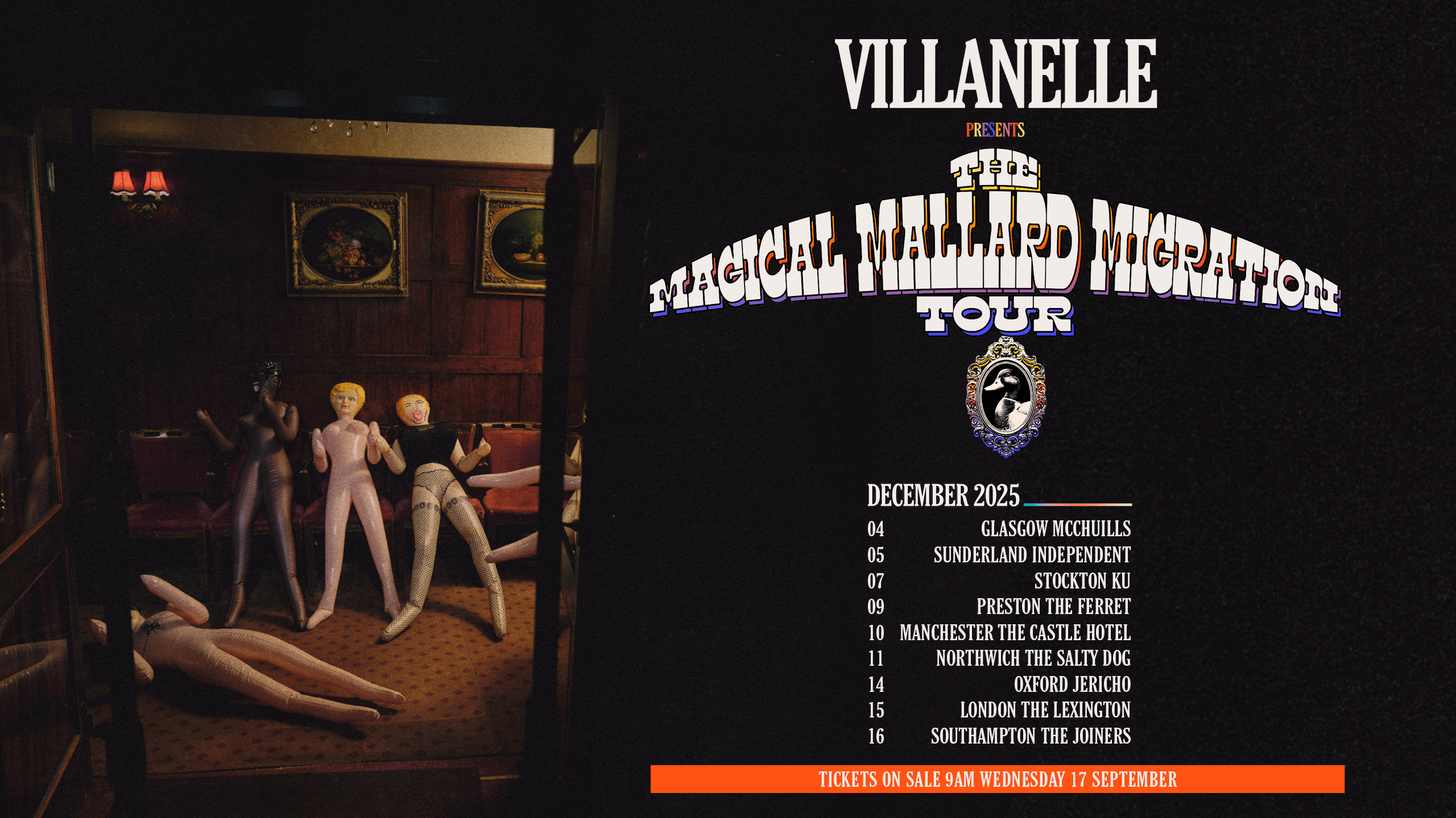 Villanelle Live in Sunderland