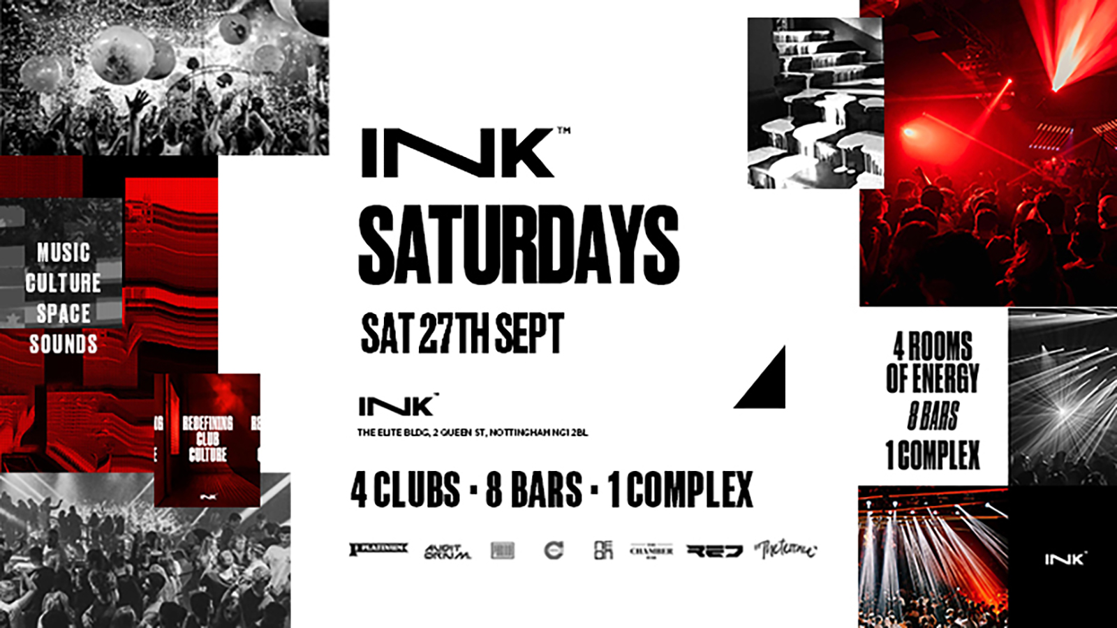 Ink. – Saturdays – Every Saturday [ SOLD OUT ]