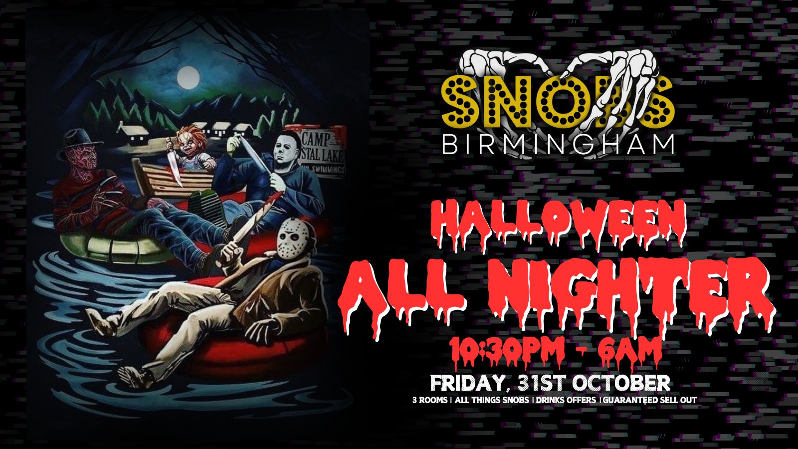 Rehab Friday HALLOWEEN ALL NIGHTER! [VERY LIMITED SPACES ON THE DOOR!!!] – 31st Oct