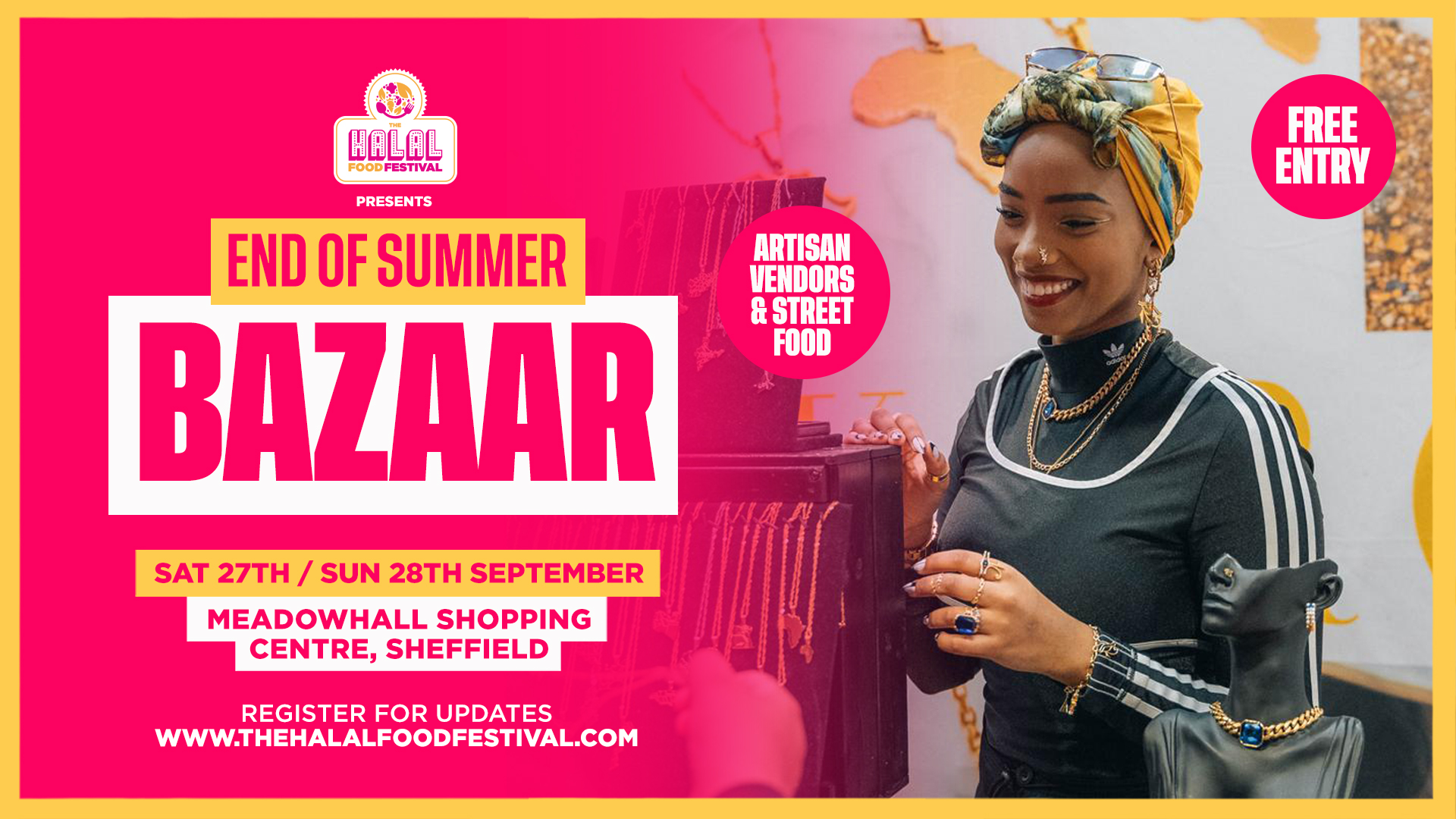 End Of Summer Bazaar – Meadowhall, Sheffield [Free Entry]