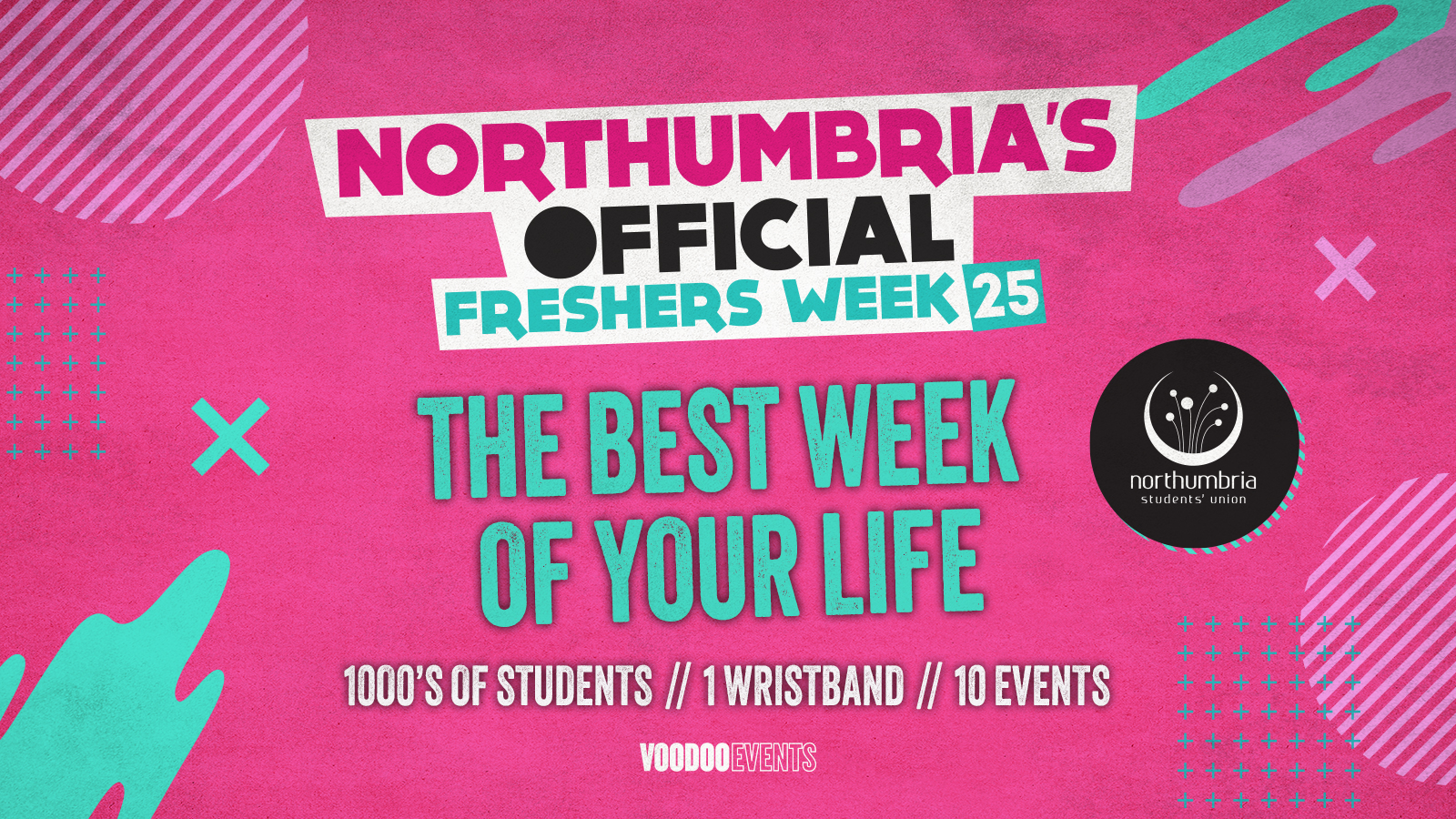 THE OFFICIAL NORTHUMBRIA UNIVERSITY FRESHERS WRISTBAND  //  97% SOLD OUT ⚠️