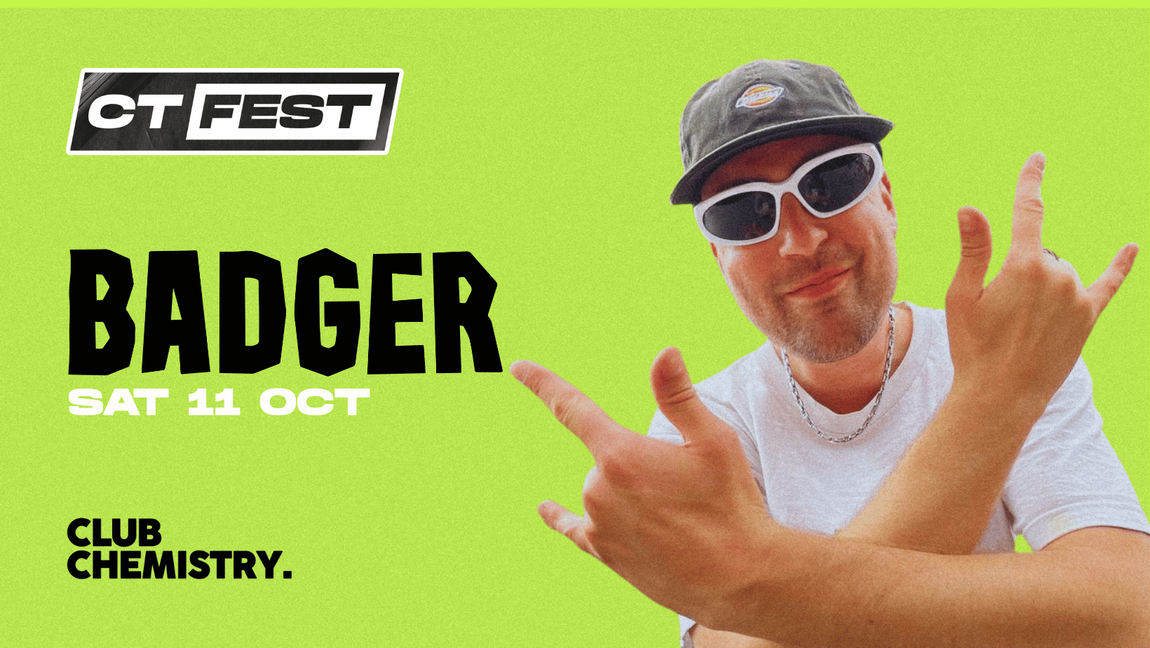 CT Fest ∙ BADGER (360° rave) *85% TICKETS SOLD*