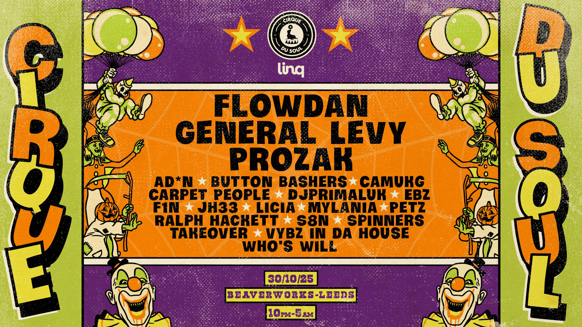 Cirque Du Soul: Leeds // Halloween