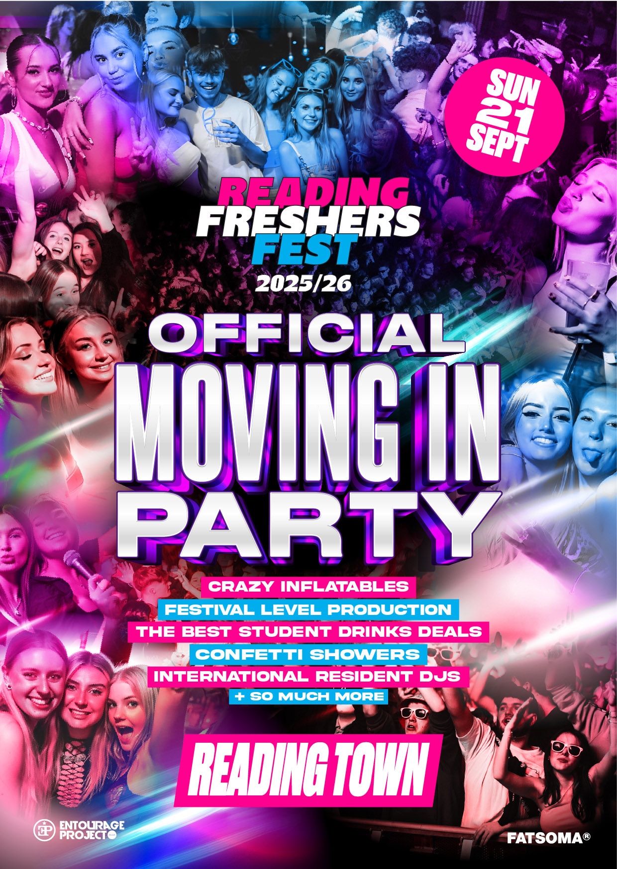 Reading’s Official Moving In Party  @ CLUB ERA (Town Centre) 🚀