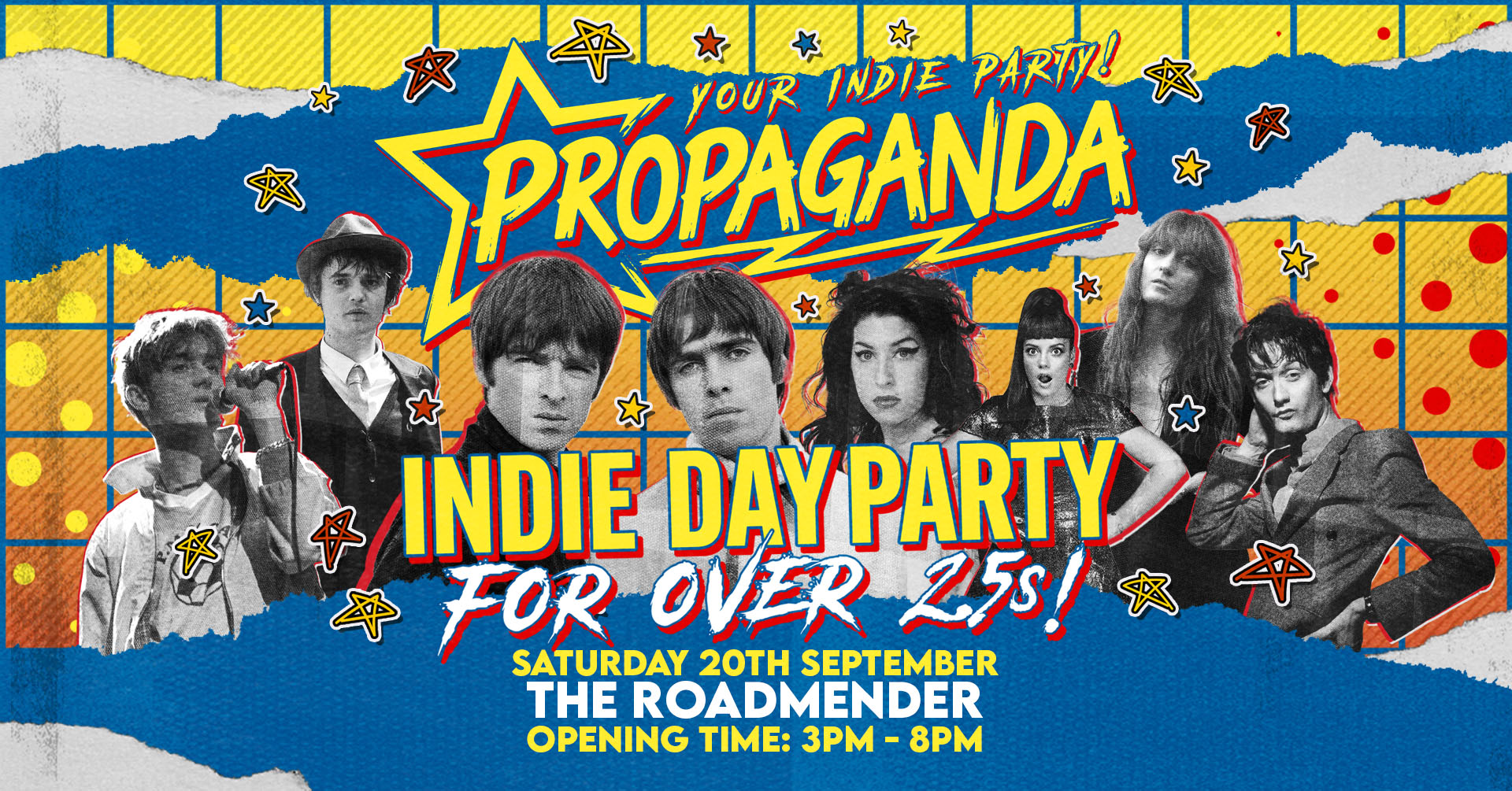THIS SATURDAY – Propaganda – Indie Day Party for Over 25s – Northampton!
