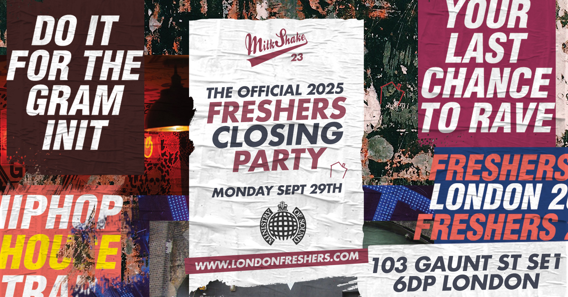THE OFFICIAL FRESHERS 2025 CLOSING PARTY 💥 at Ministry of Sound 😲