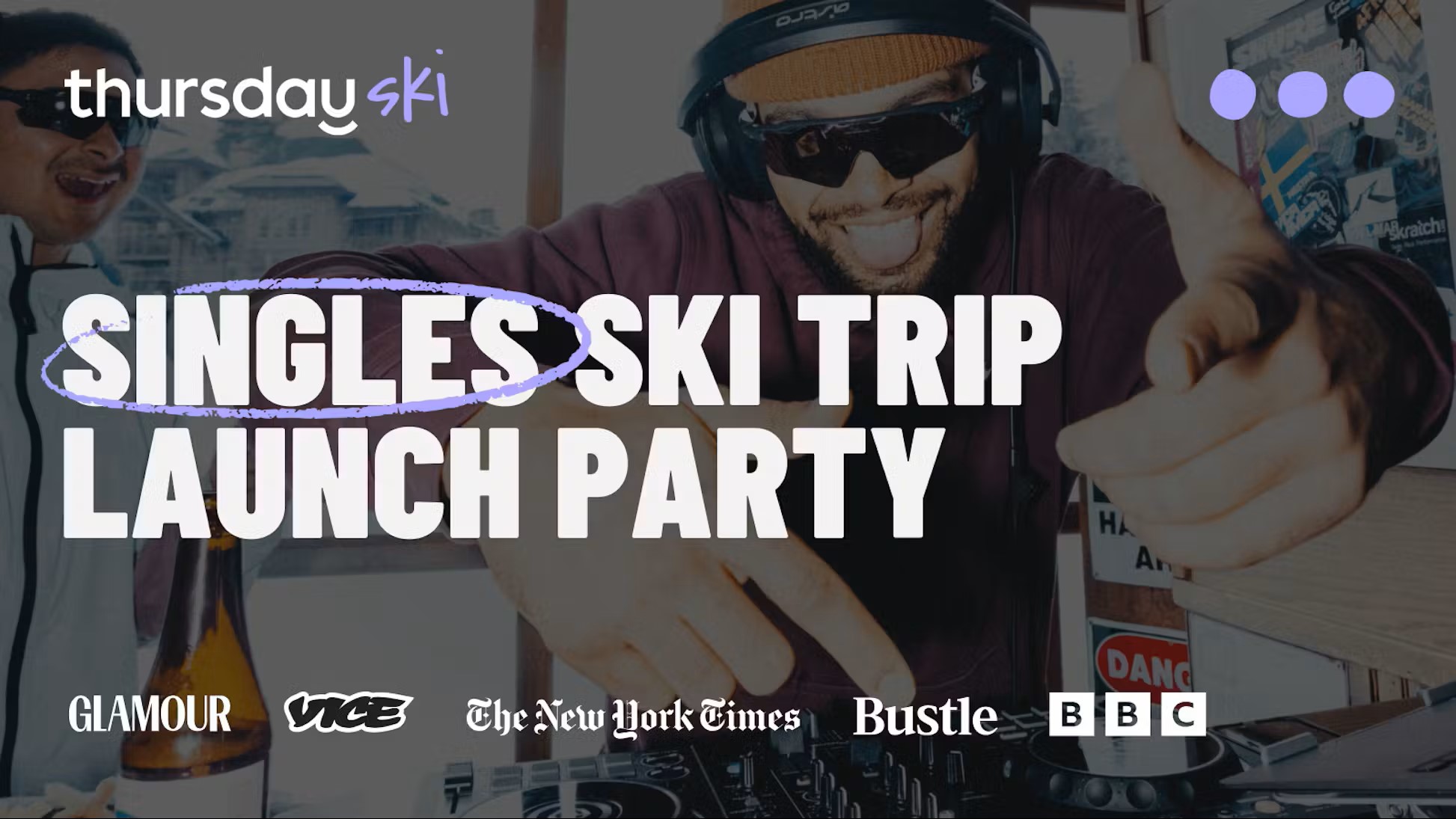 Thursday | Ski Trip Launch Party | Beer Dog Pub | Sliema Age range: + 25
