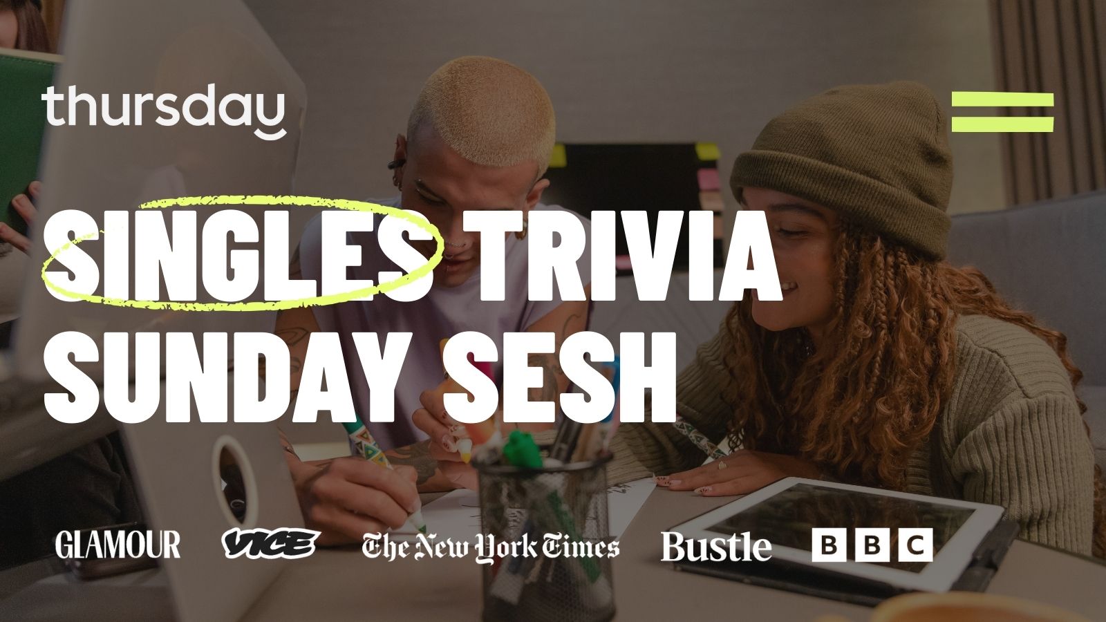 Sunday | Singles Trivia Night | The Chippo Hotel