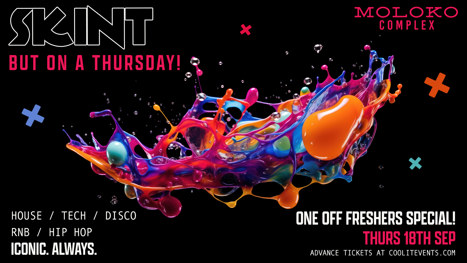SKINT…. BUT ON A THURSDAY : One Off Freshers Thursday Special 🎵✨