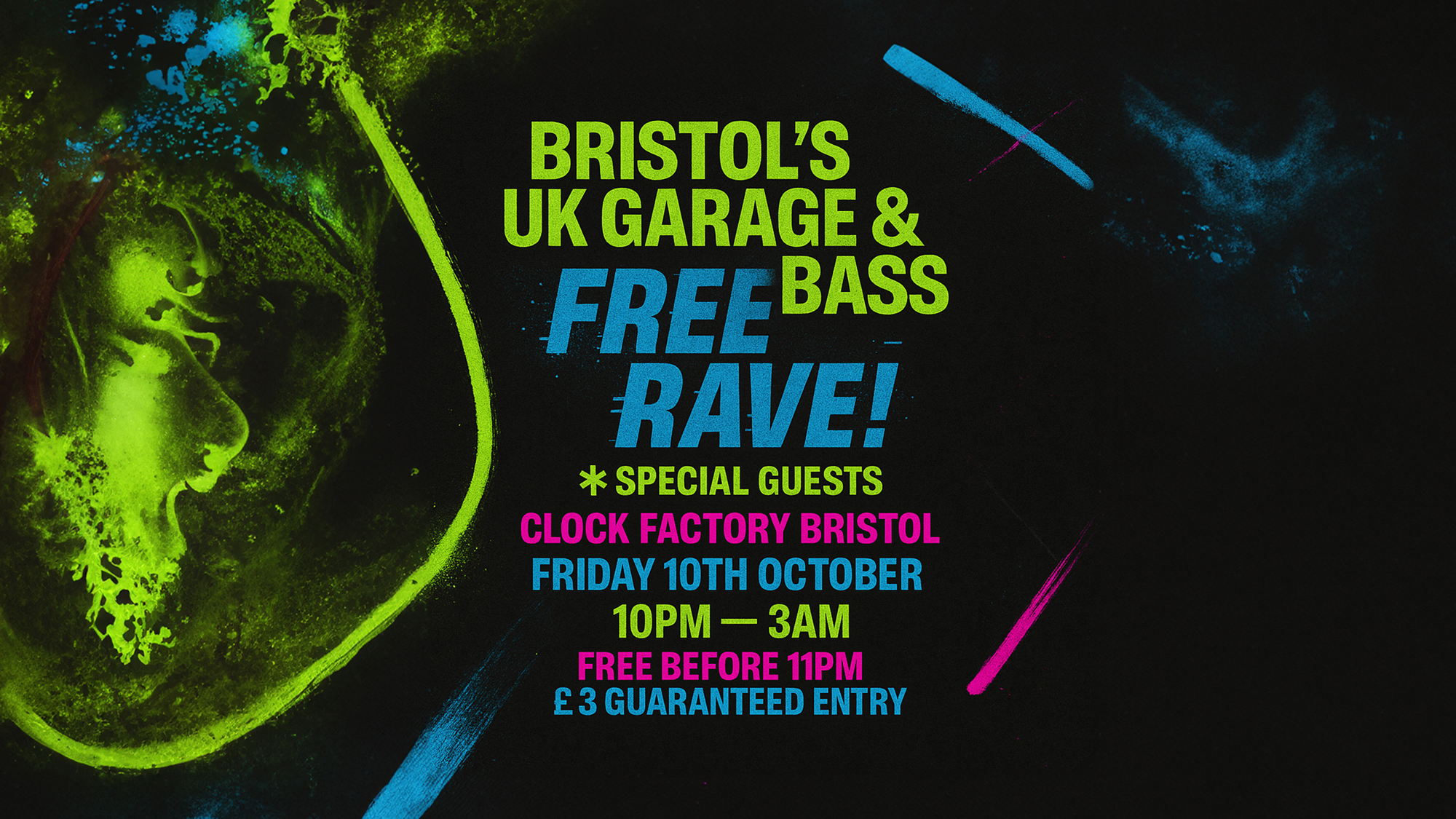 Bristol’s UK Garage & Bass FREE RAVE!