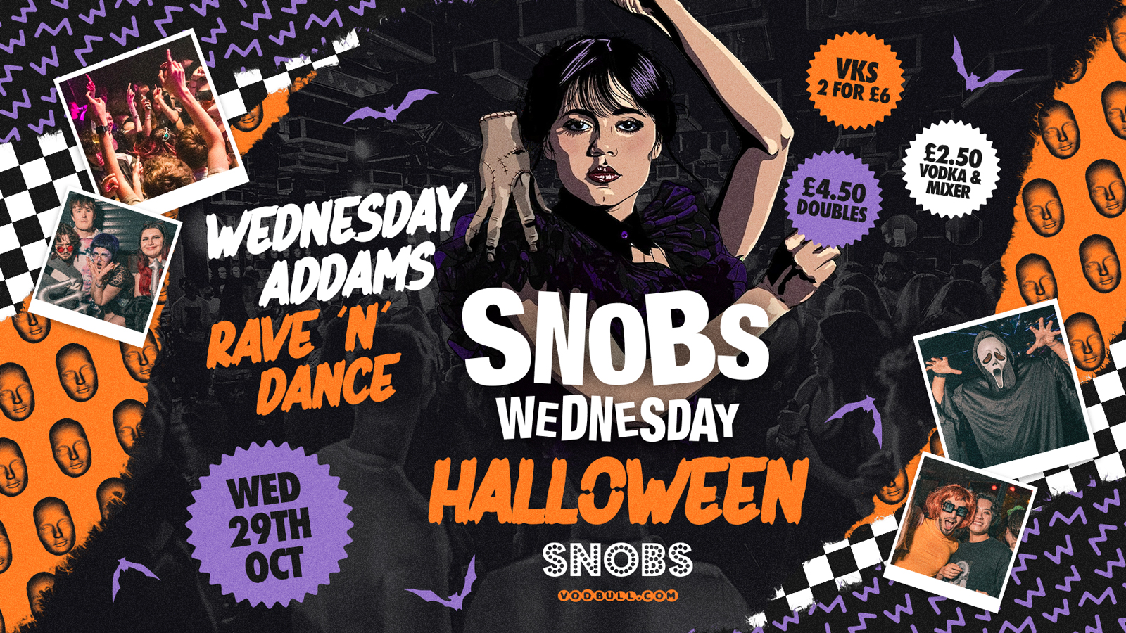 🎶 Snobs Wednesday HALLOWEEN SPECIAL [FINAL CHANCE FOR TIX!] 🎶 29/10