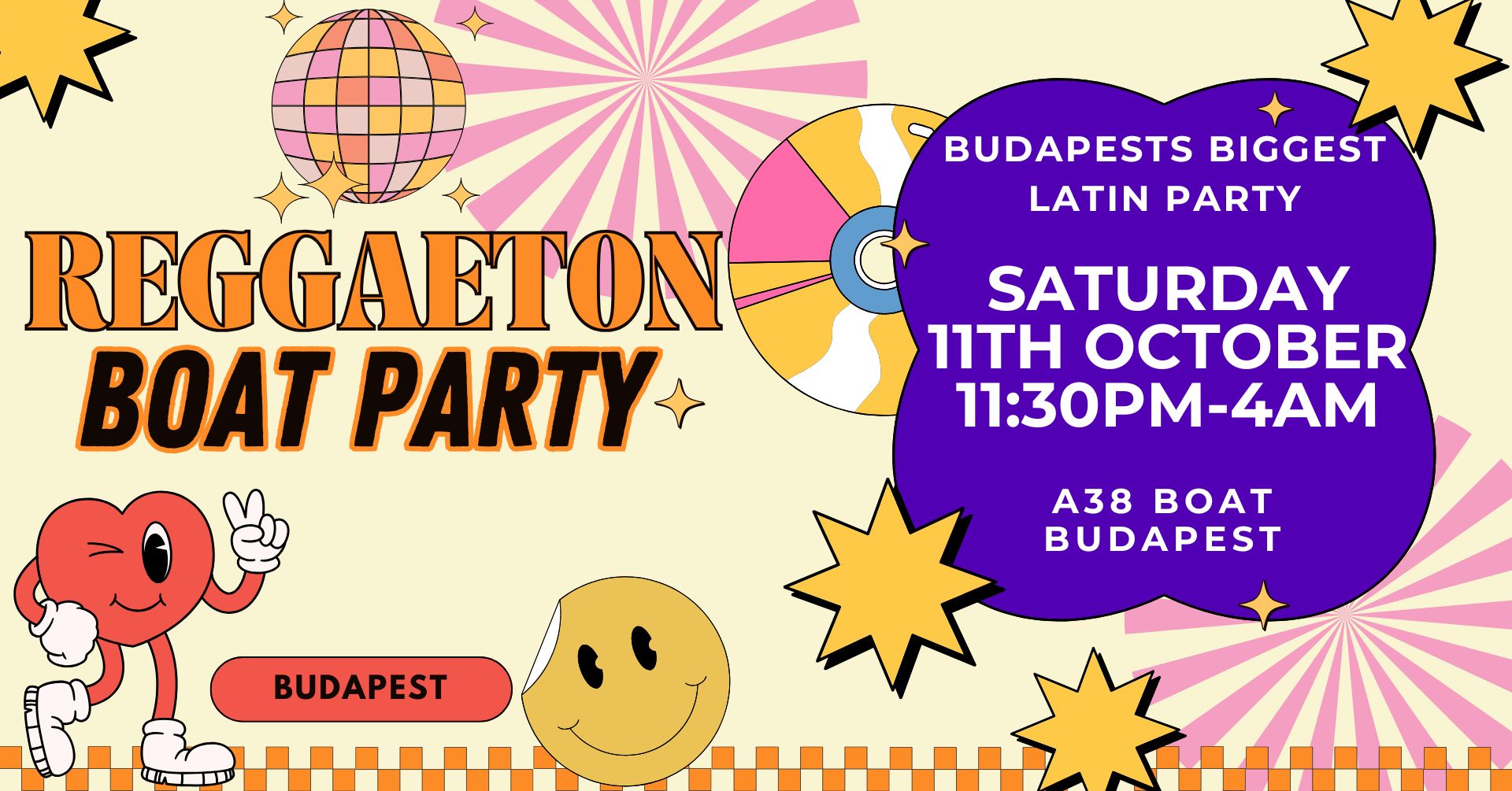 Reggaeton Party (Budapest) Boat Party!