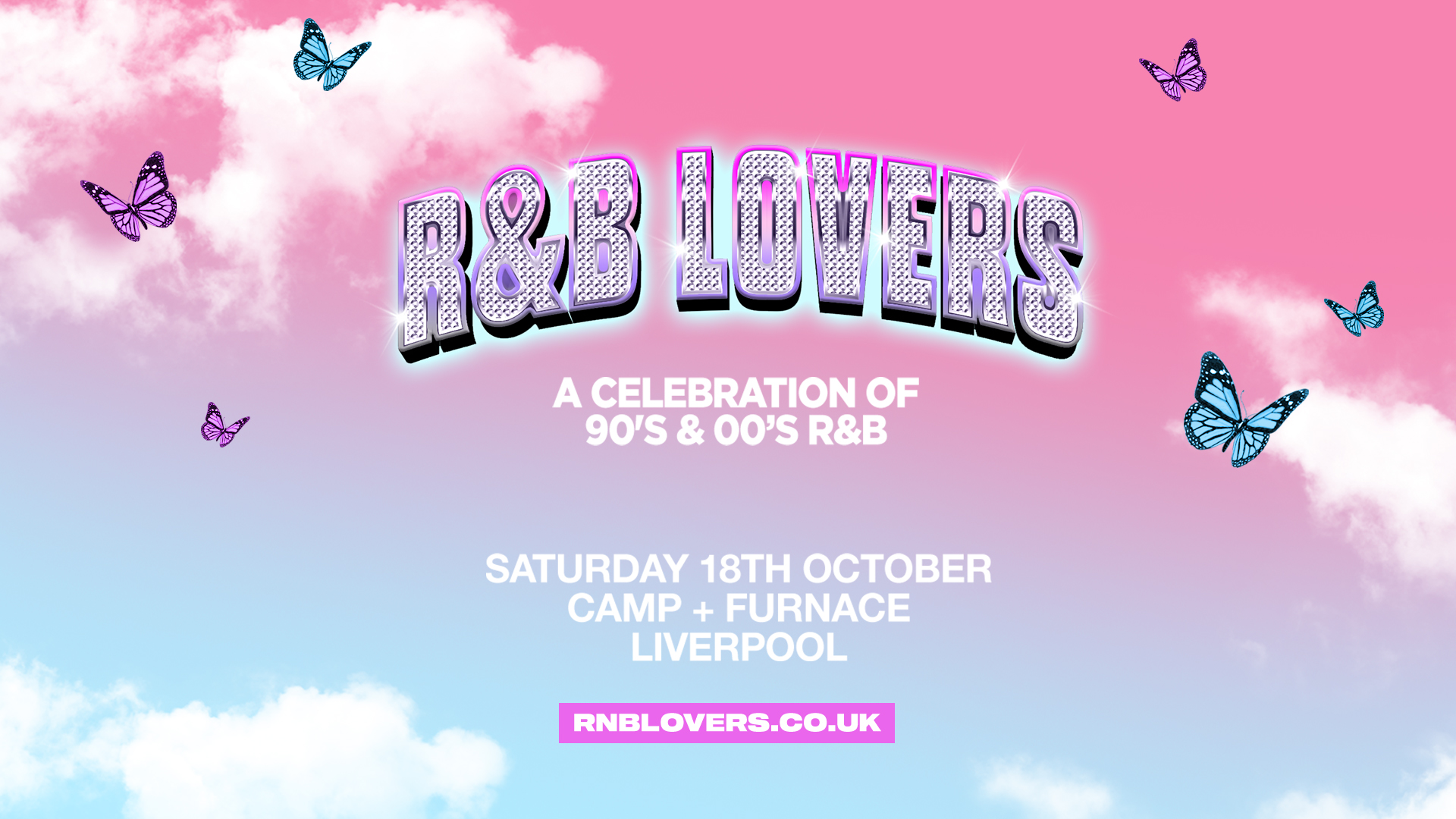 R&B Lovers – Saturday 18th October – Camp & Furnace [LAST 50 TICKETS!]