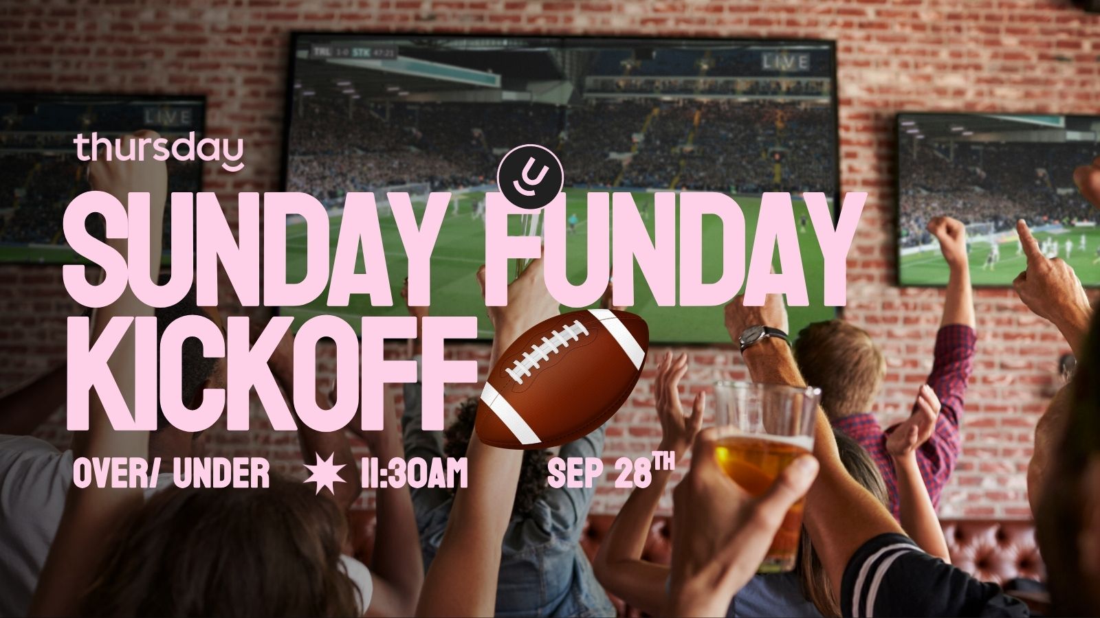 THURSDAY | Thursday Night Football Mixer 🏈 | Over/ Under, Lincoln Park