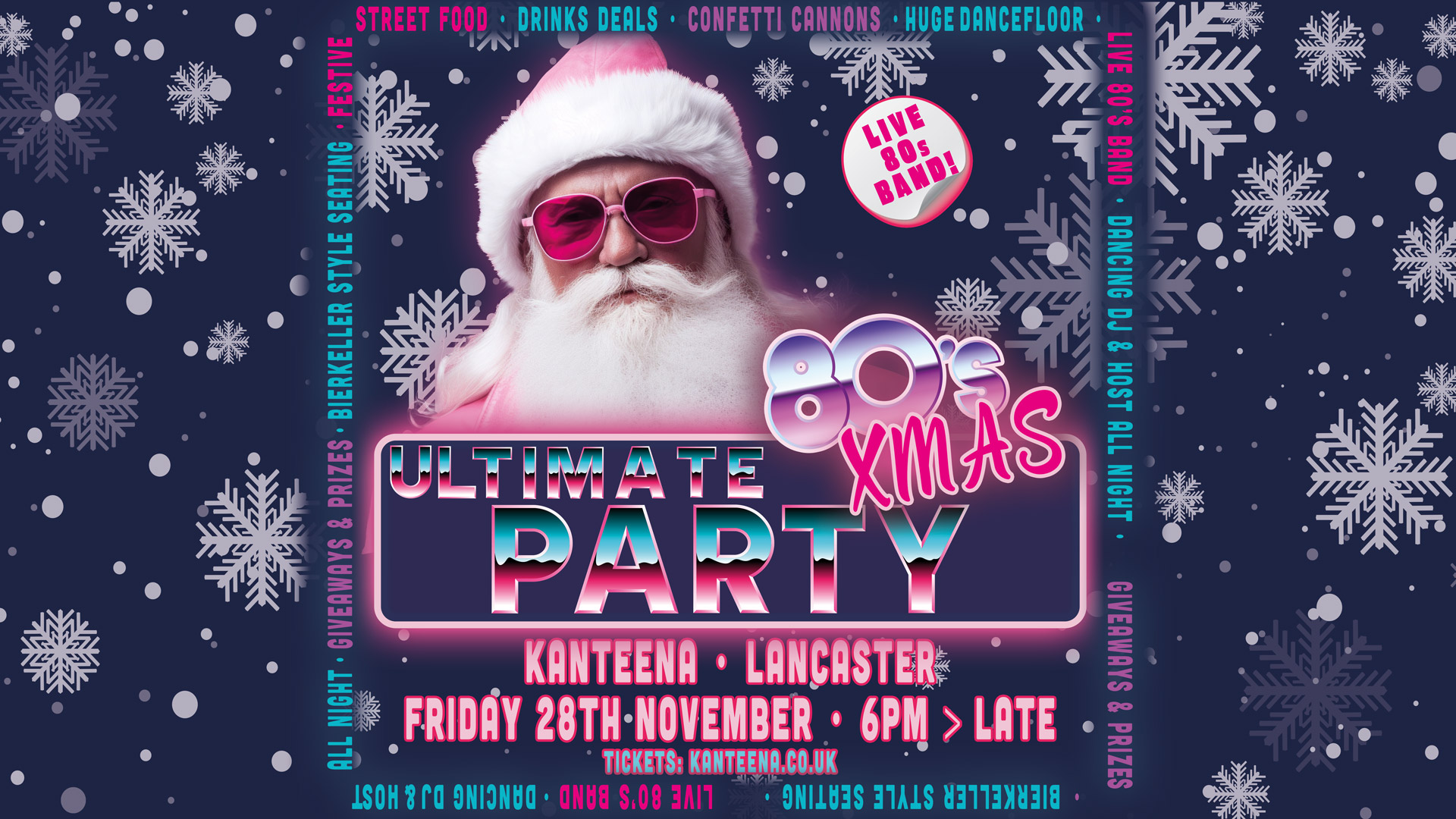 Ultimate 80s Xmas Party