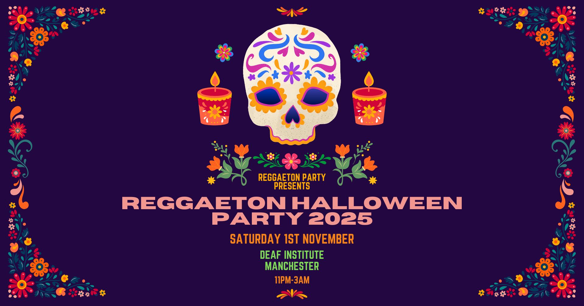 Reggaeton Halloween Party (Manchester) 2025