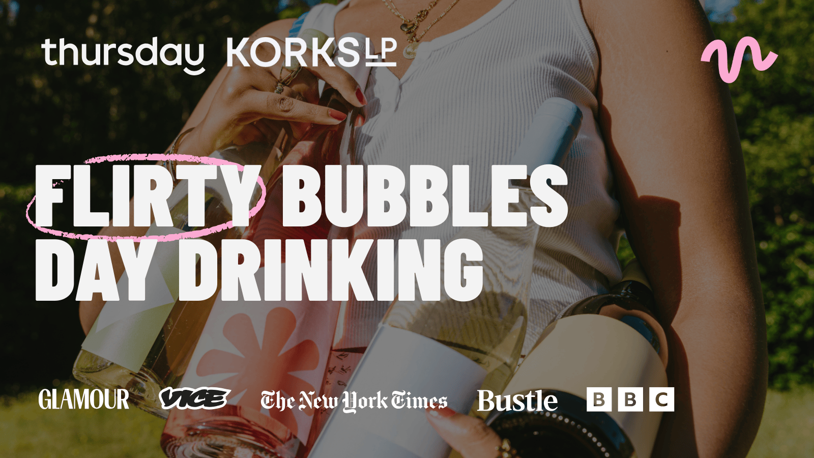 Saturday | Flirty Bubbles – Day Drinking (30+) @ Korks LP | Frankfurt
