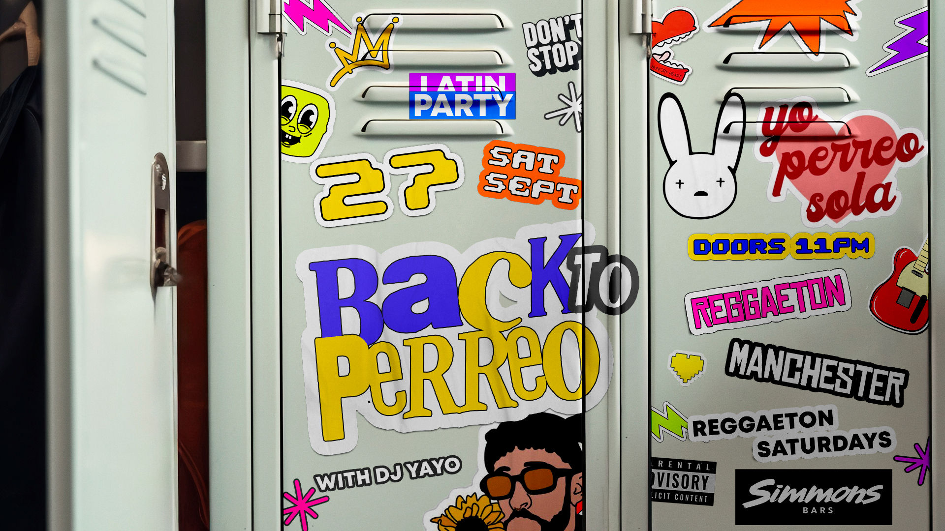 REGGAETON SATURDAYS – BACK TO PERREO | MANCHESTER (27/09)