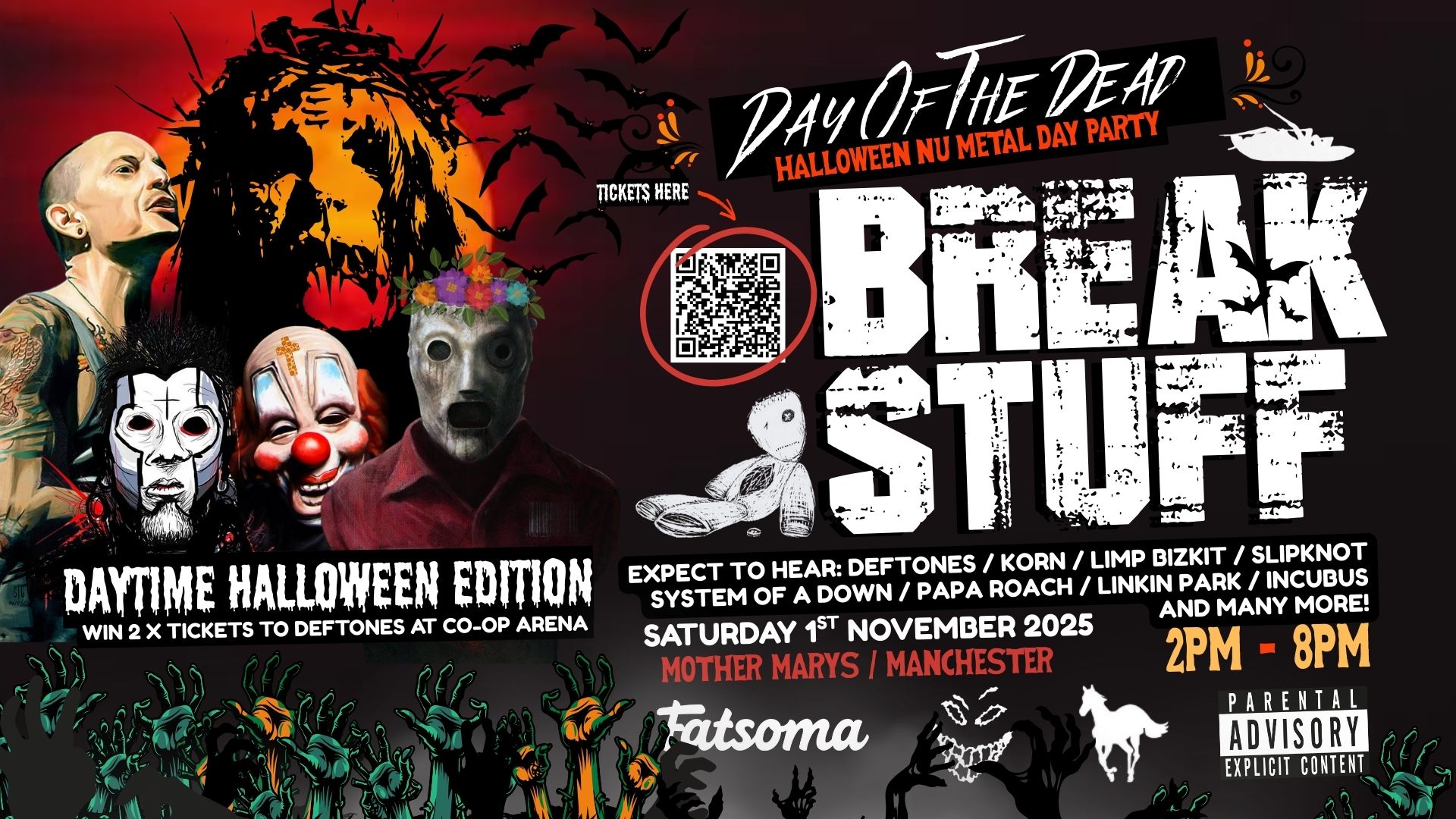 BREAK STUFF: NU-METAL (HALLOWEEN DAY PARTY)