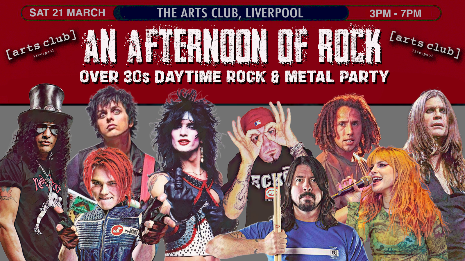 An Afternoon Of Rock & Metal – Rock/Metal For The Over 30s