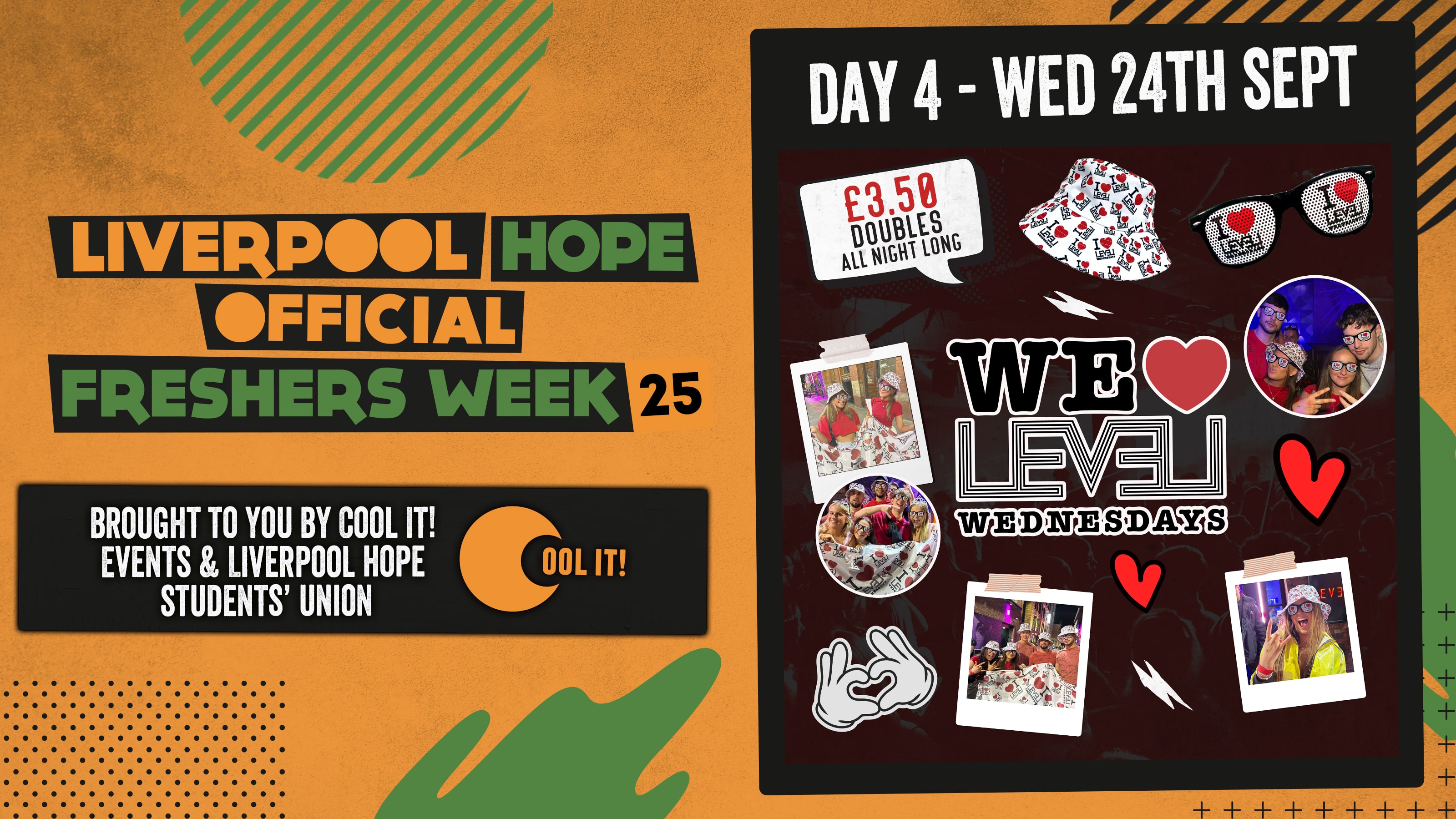 HOPE OFFICIAL FRESHERS DAY 4: WE LOVE ❤️ WEDNESDAYS : LIVERPOOL’S LEGENDARY WEDNESDAY NIGHT