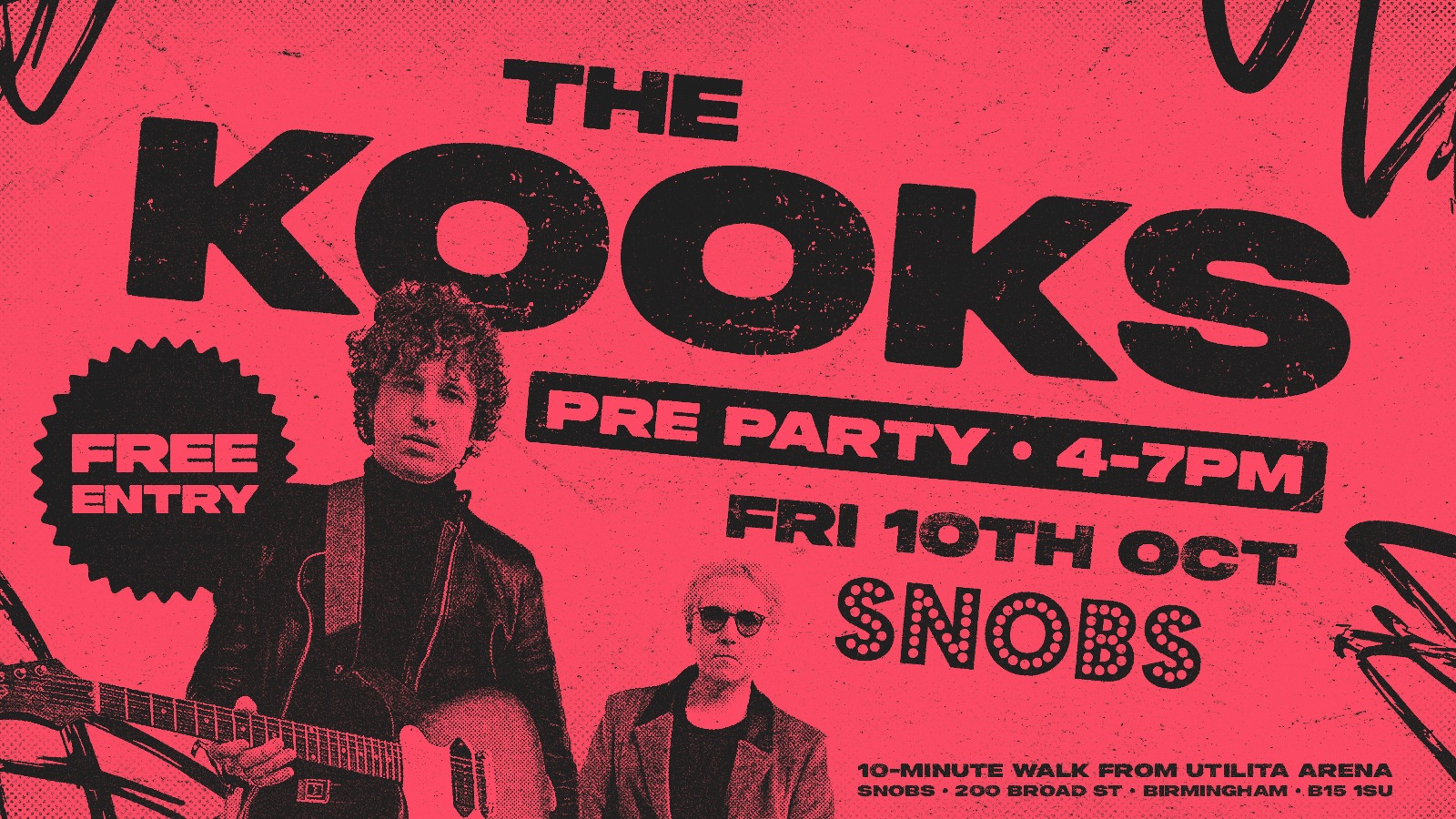 KOOKS GIG PREPARTY! [TODAY] 10th Oct
