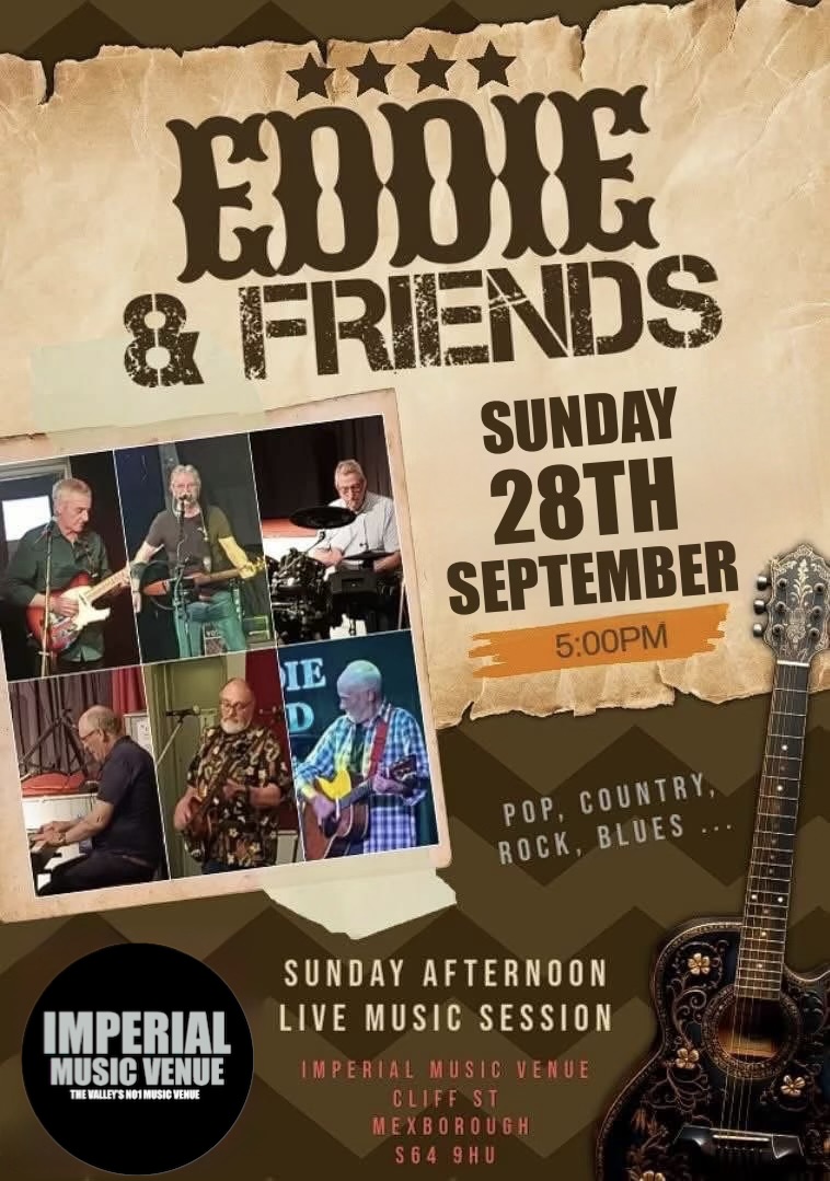 FREE ENTRY – EDDIE & FRIENDS